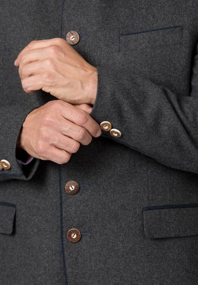 Stockerpoint Jacke Titus grau-blau 46 Clearance-Verkauf