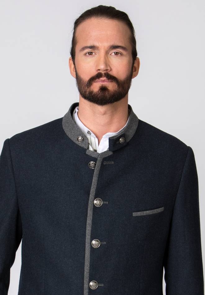Stockerpoint Jacke Quintus blau-stein 46 Kostenloser Versand international