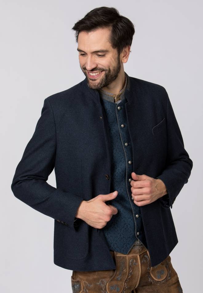 Stockerpoint Jacke Samuel blau-grau 44 Speichern exportieren