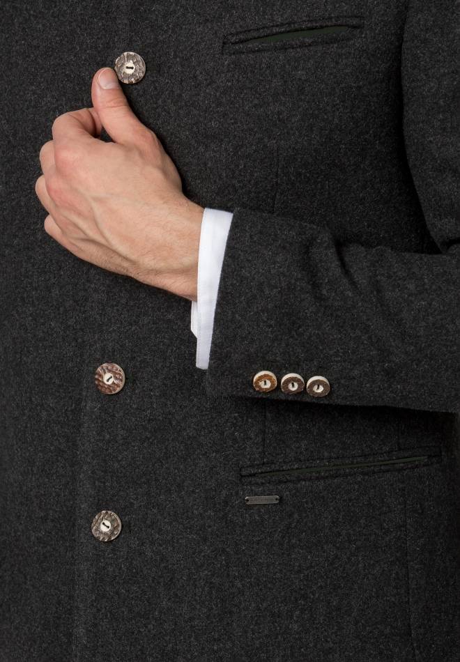 Stockerpoint Jacke Conrad anthrazit-tanne 44 Verkauf