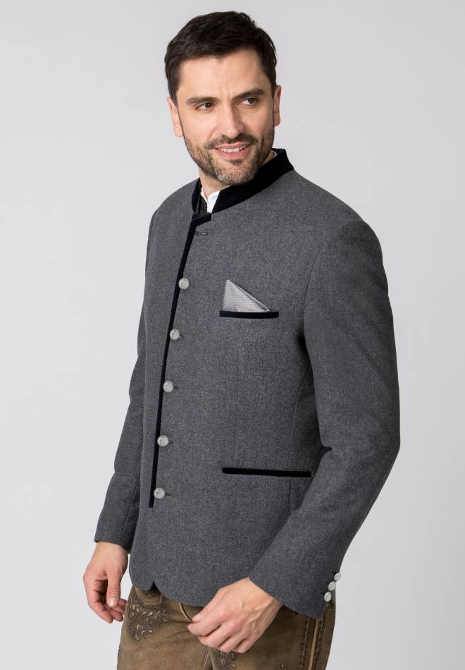 Stockerpoint Jacke Rupert stein-nachtblau 44 Schlussverkauf