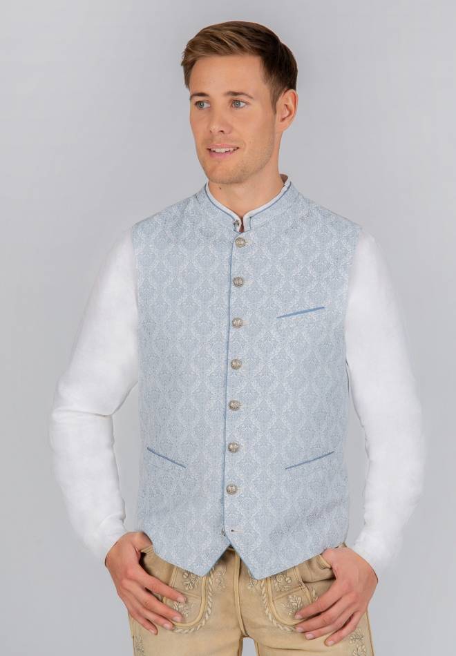 Stockerpoint Weste Amadeo hellblau 48 Saisonschlussverkauf