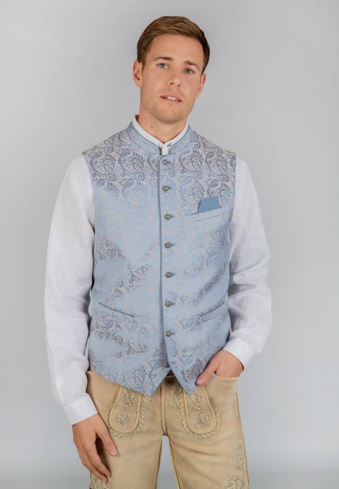 Stockerpoint Weste Silvano rauchblau 46 Weihnachtsangebot