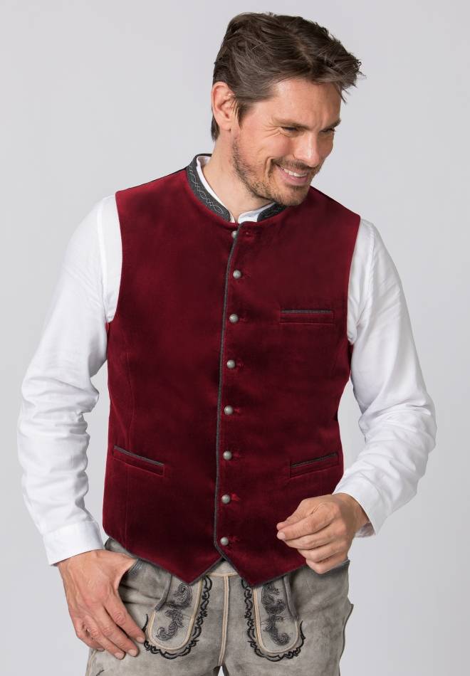 Stockerpoint Weste Lorenzo bordeaux 52 Vatertagsangebot