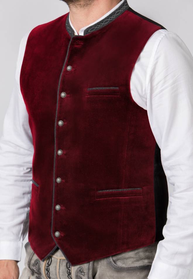 Stockerpoint Weste Lorenzo bordeaux 52 Vatertagsangebot