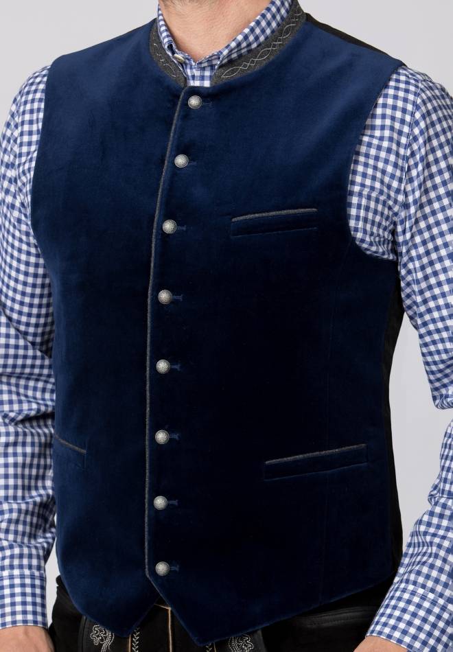 Stockerpoint Weste Lorenzo indigo 52 Jubiläumsangebot