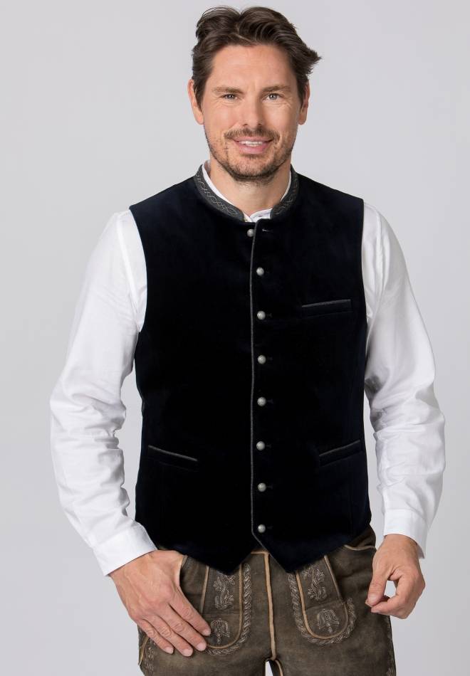 Stockerpoint Weste Lorenzo nachtblau 46 Top Angebot