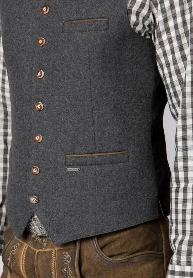 Stockerpoint Weste Gianni grau 48 Zeitbegrenzte Promotion