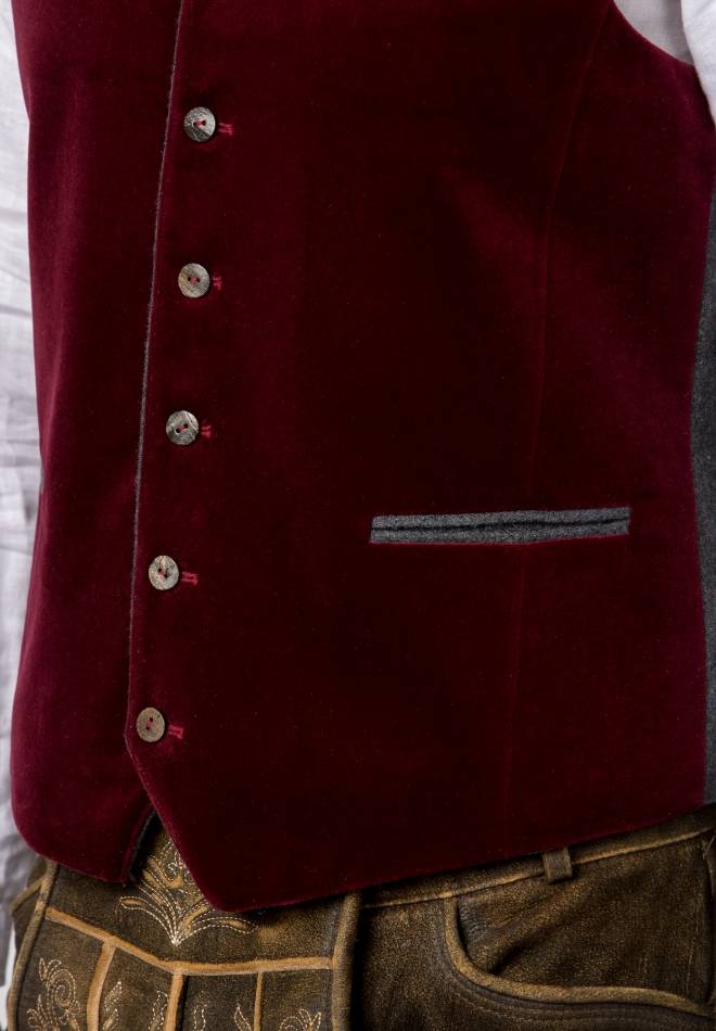 Stockerpoint Weste Tozzi bordeaux 44 Verkauf