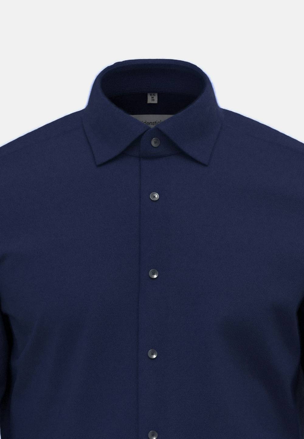 Studio Seidensticker Flanell Flanellhemd in Slim mit Kentkragen im Angebot