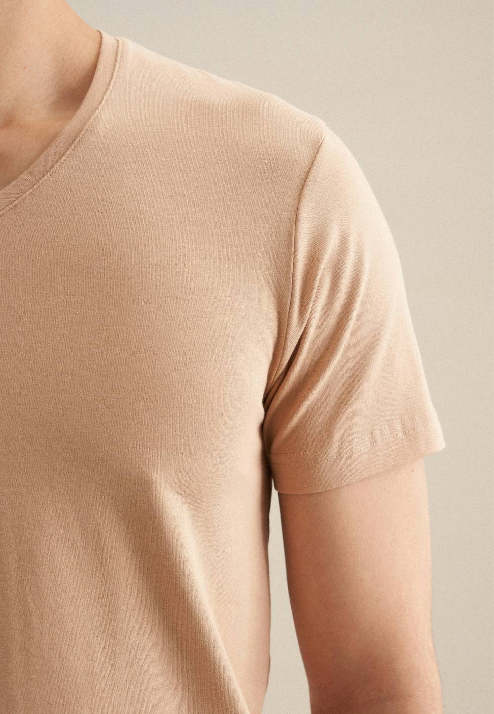 Studio Seidensticker V-Neck T-Shirt Slim fit Saisonschlussverkauf
