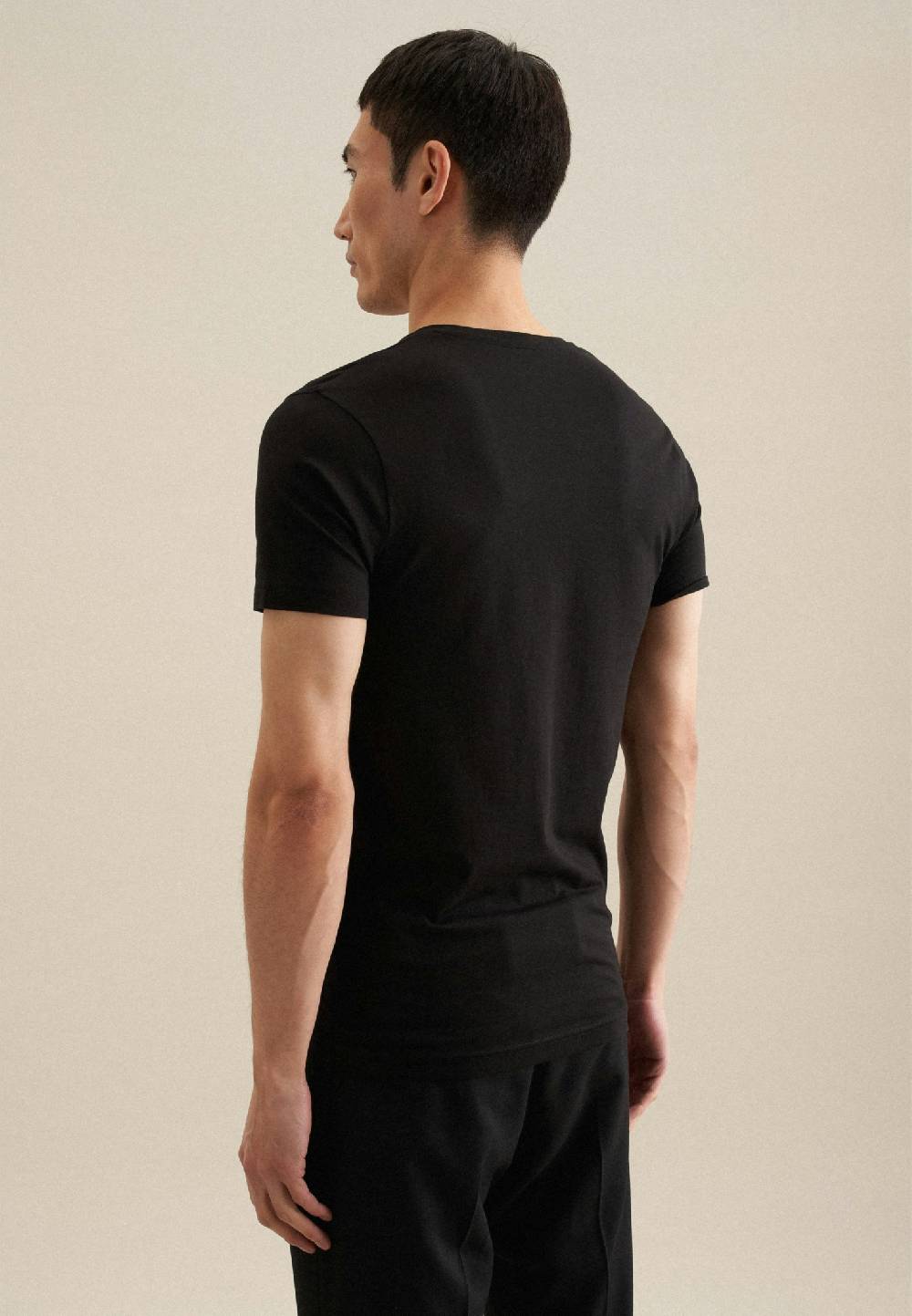 Studio Seidensticker V-Neck T-Shirt Slim fit Online Outlet