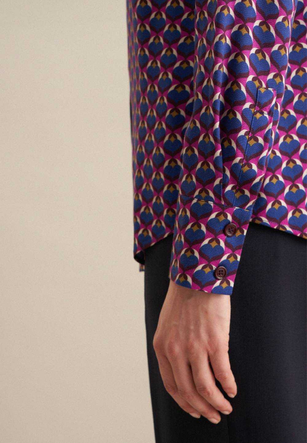 Studio Seidensticker Twill Hemdbluse im Angebot