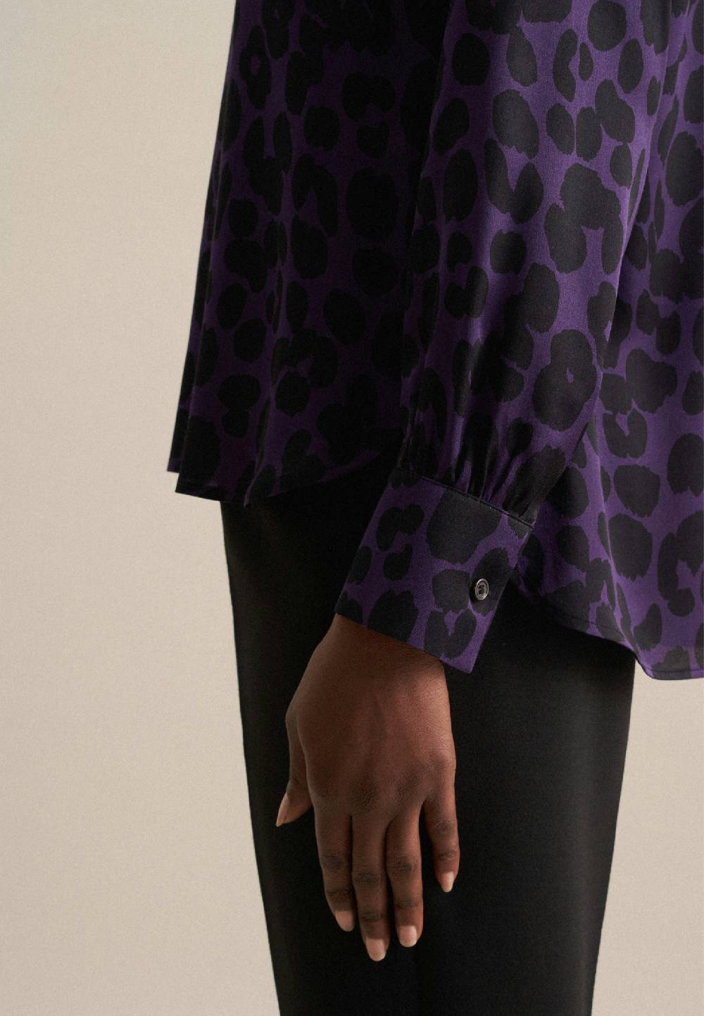 Studio Seidensticker Satin Shirt Schlussverkauf