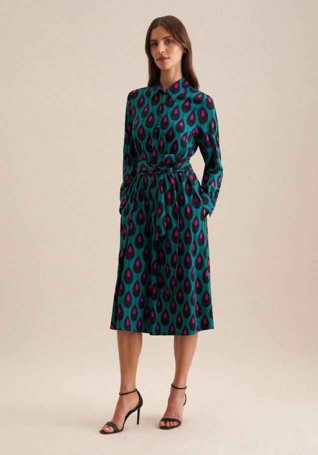 Studio Seidensticker Twill Midi Kleid Günstiger Verkauf