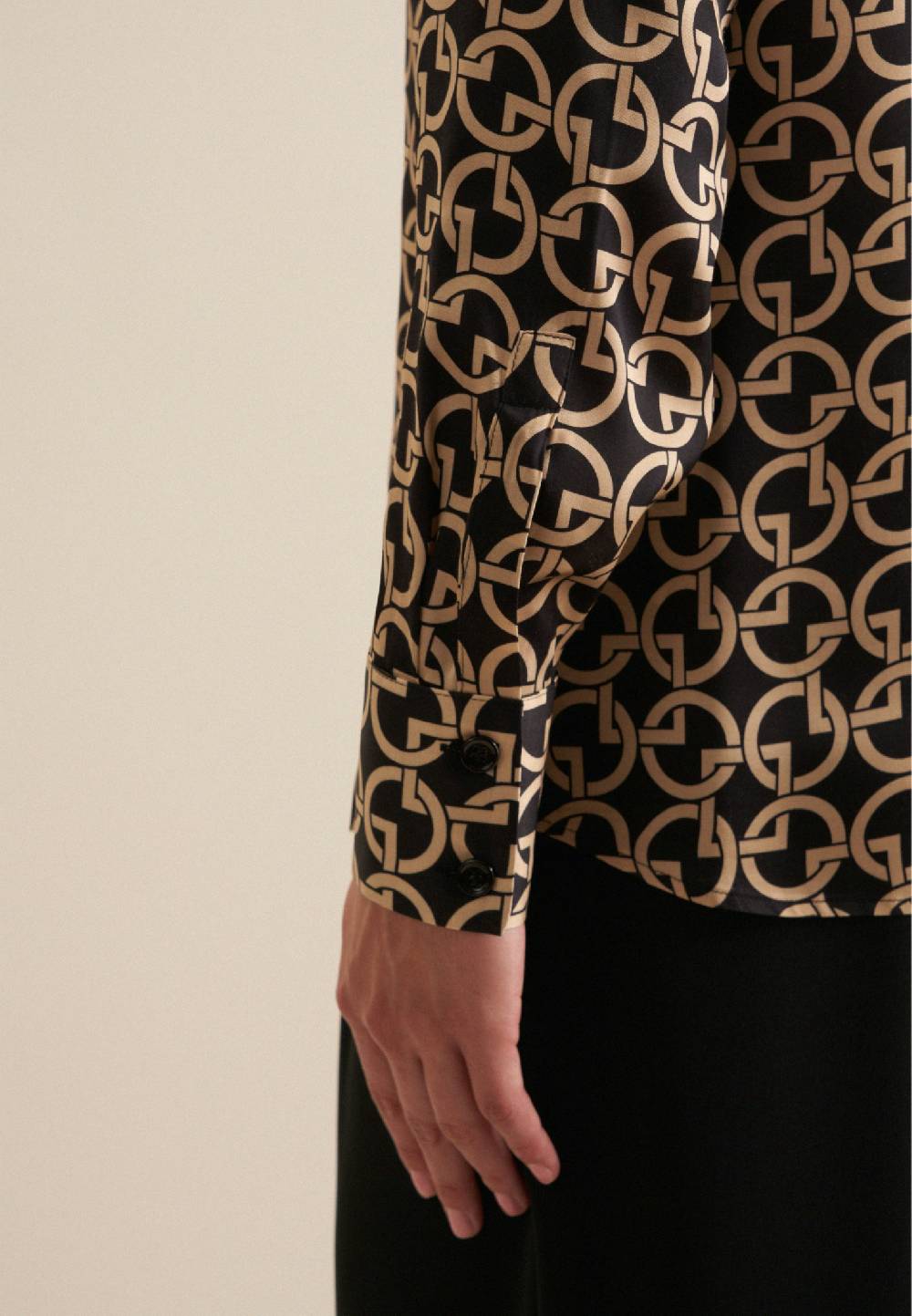 Studio Seidensticker Satin Hemdbluse Sonderangebot