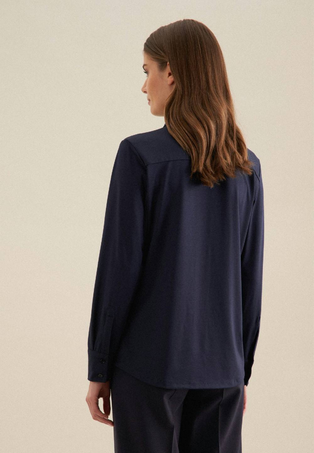 Studio Seidensticker Jersey Hemdbluse Lagerräumung