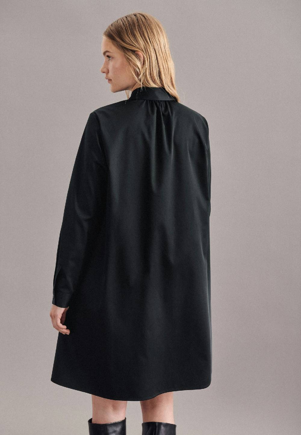 Studio Seidensticker Satin Midi Kleid Online Outlet