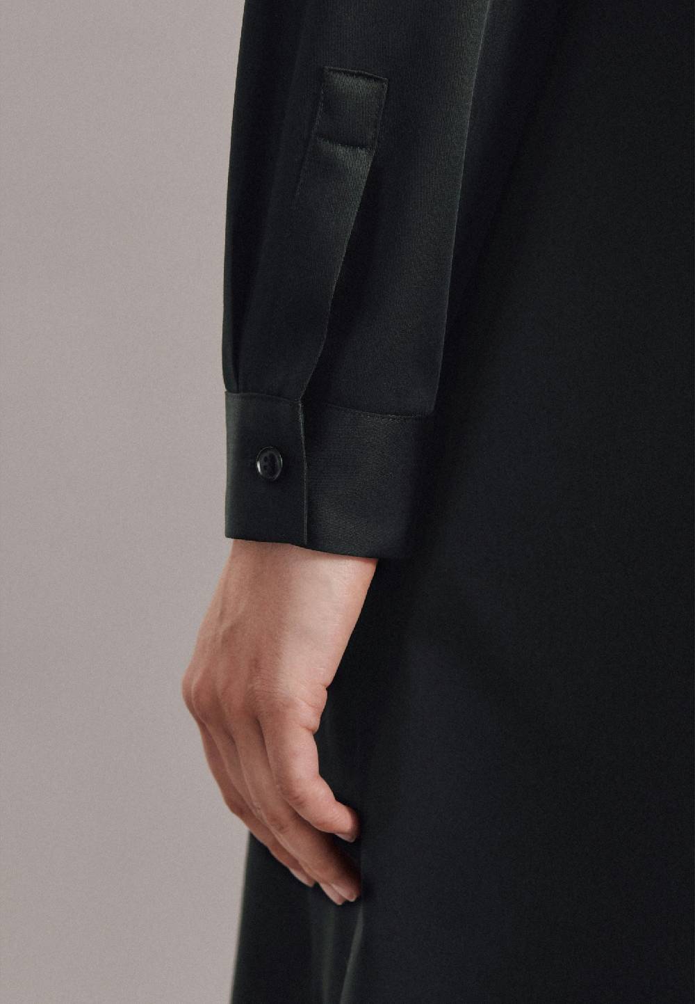 Studio Seidensticker Satin Midi Kleid Online Outlet