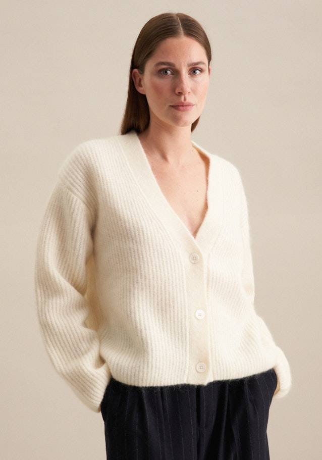 Studio Seidensticker V-Neck Strick-Jacke Oversized Bis zu 60% Rabatt