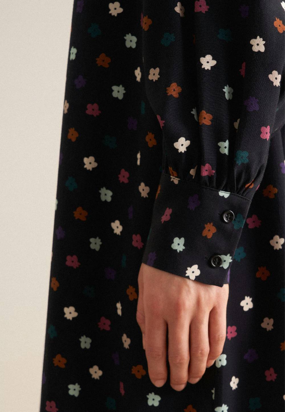Studio Seidensticker Krepp Midi Kleid Clearance-Verkauf