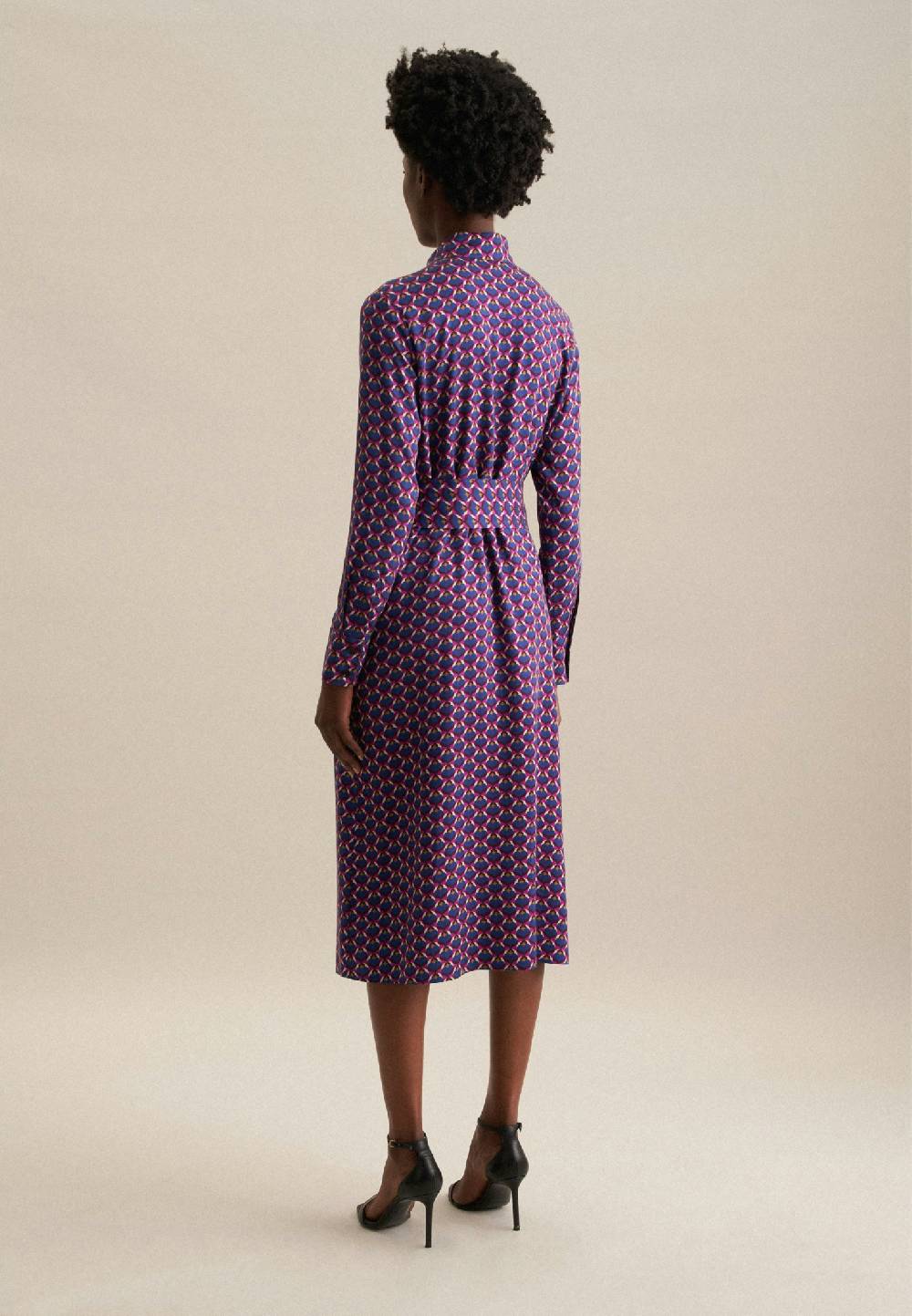 Studio Seidensticker Twill Midi Kleid Rabatte dieses Monats
