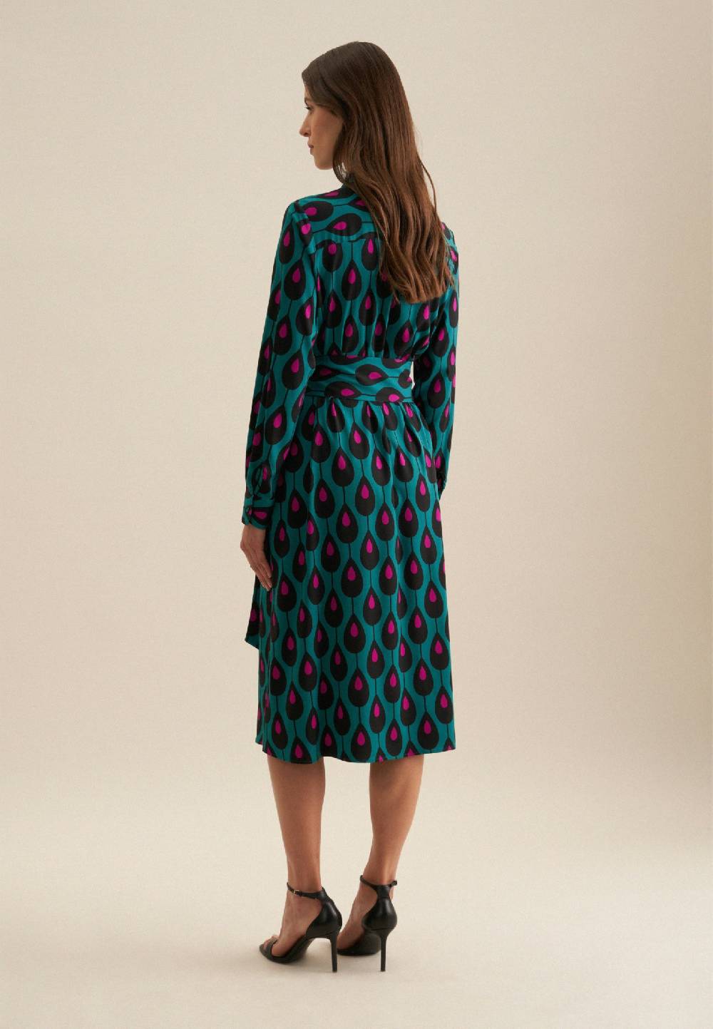 Studio Seidensticker Twill Midi Kleid Hotsell