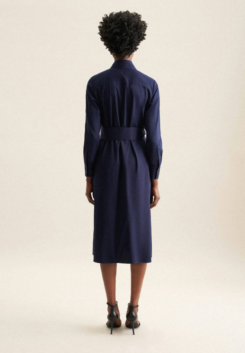 Studio Seidensticker Satin Midi Kleid Blitzverkäufe