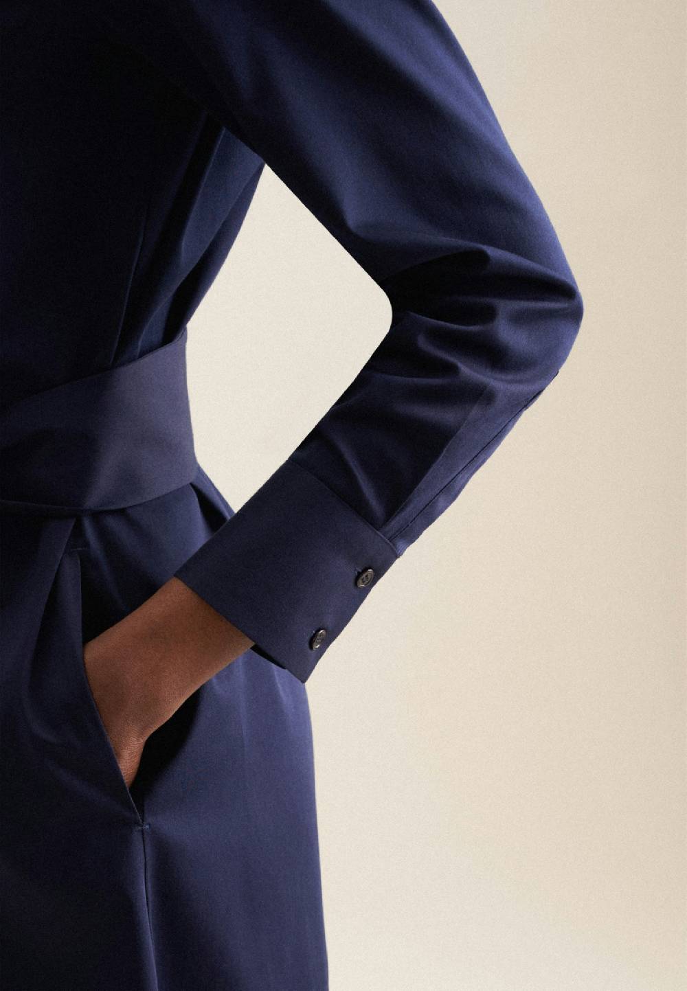 Studio Seidensticker Satin Midi Kleid Blitzverkäufe