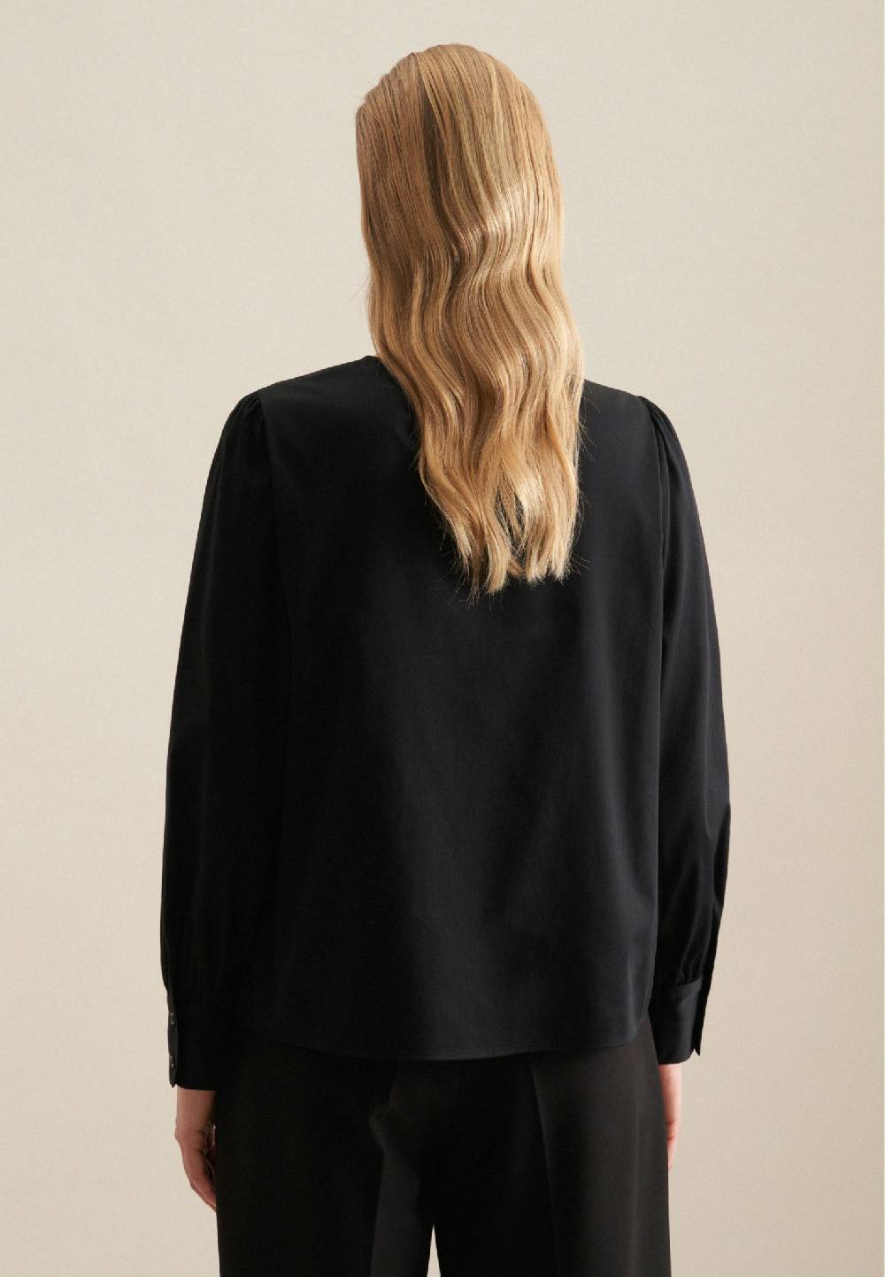Studio Seidensticker Satin Shirtbluse Großer Ausverkauf