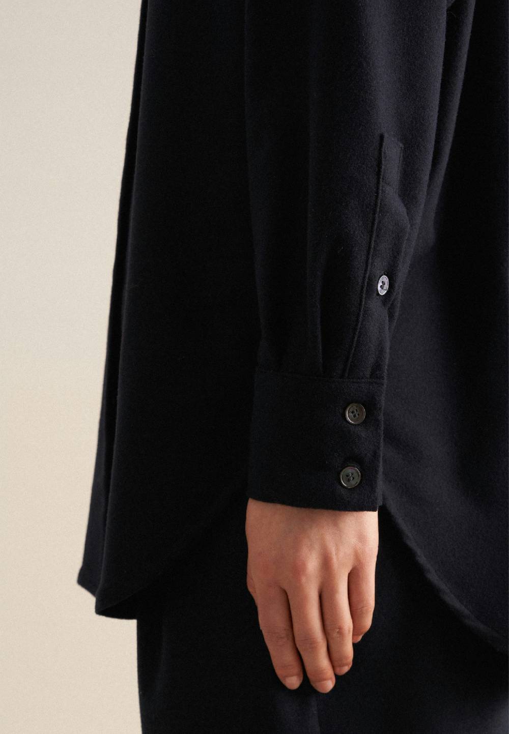 Studio Seidensticker Flanell Longbluse Flash Sale