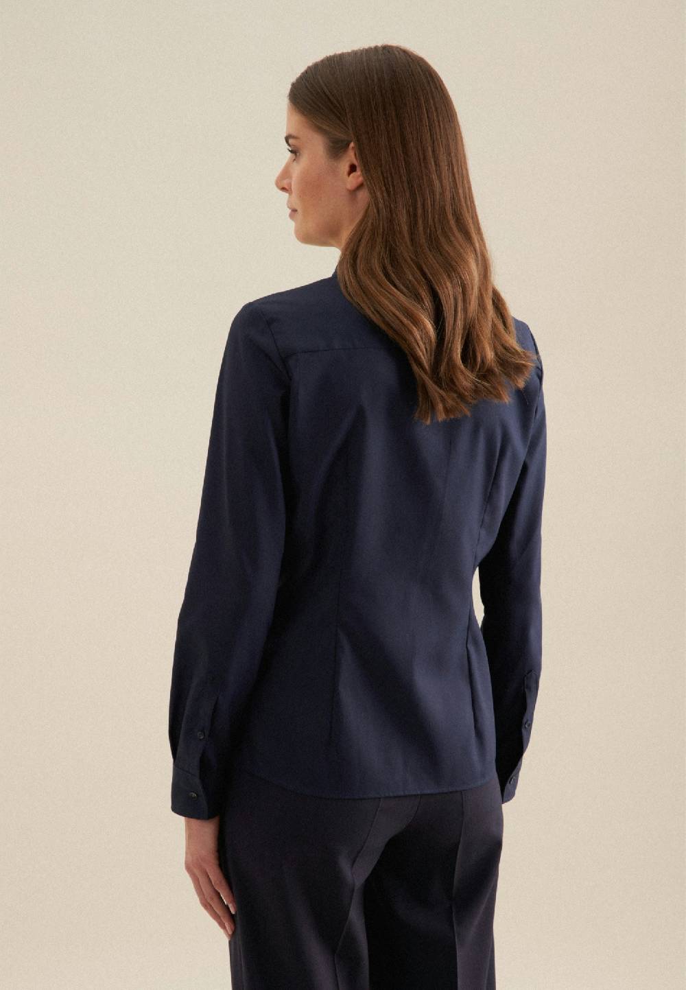 Studio Seidensticker Bügelfreie Fil a fil Hemdbluse Discount Store für neue Produkte