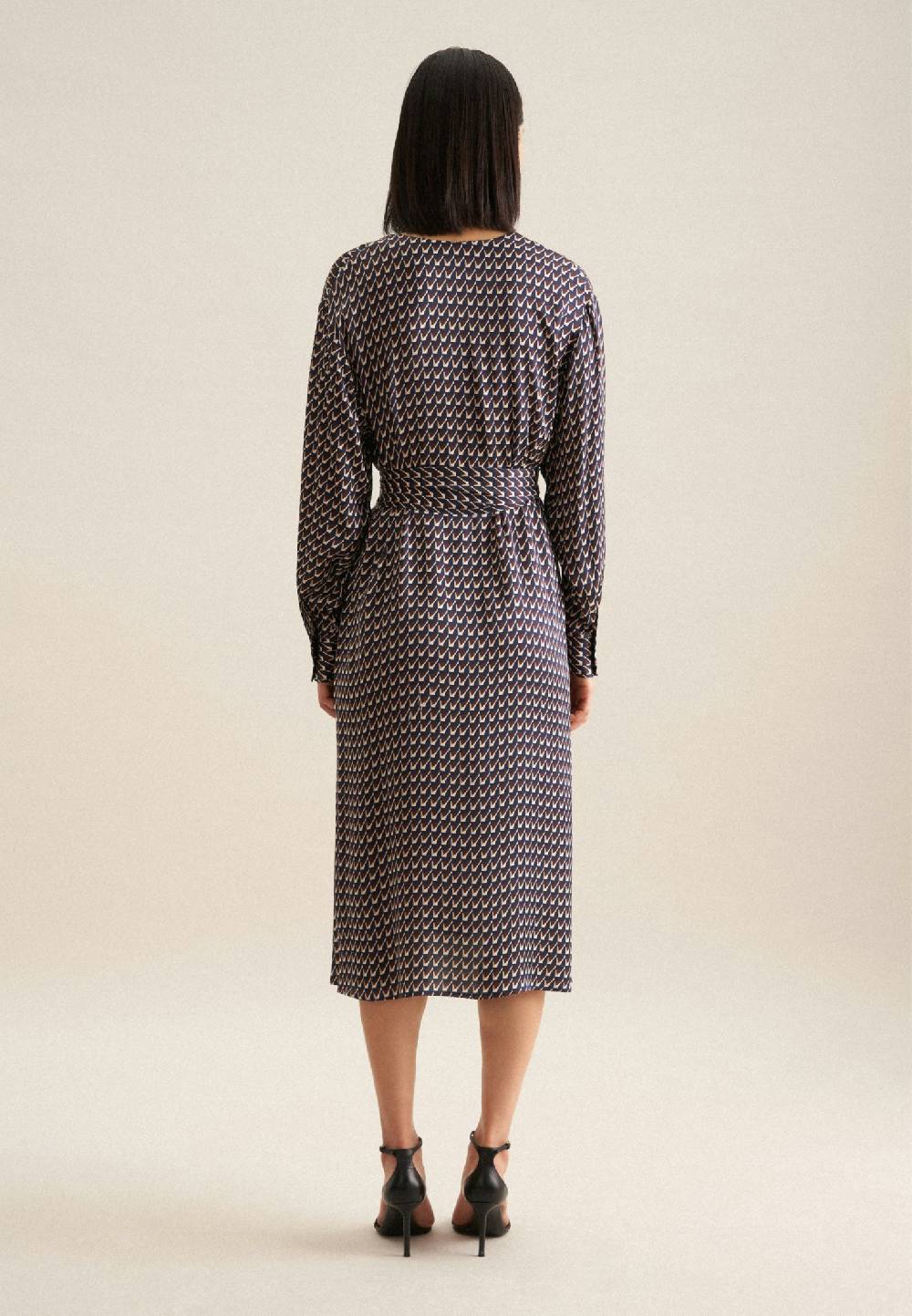 Studio Seidensticker Satin Midi Kleid Schlussverkauf