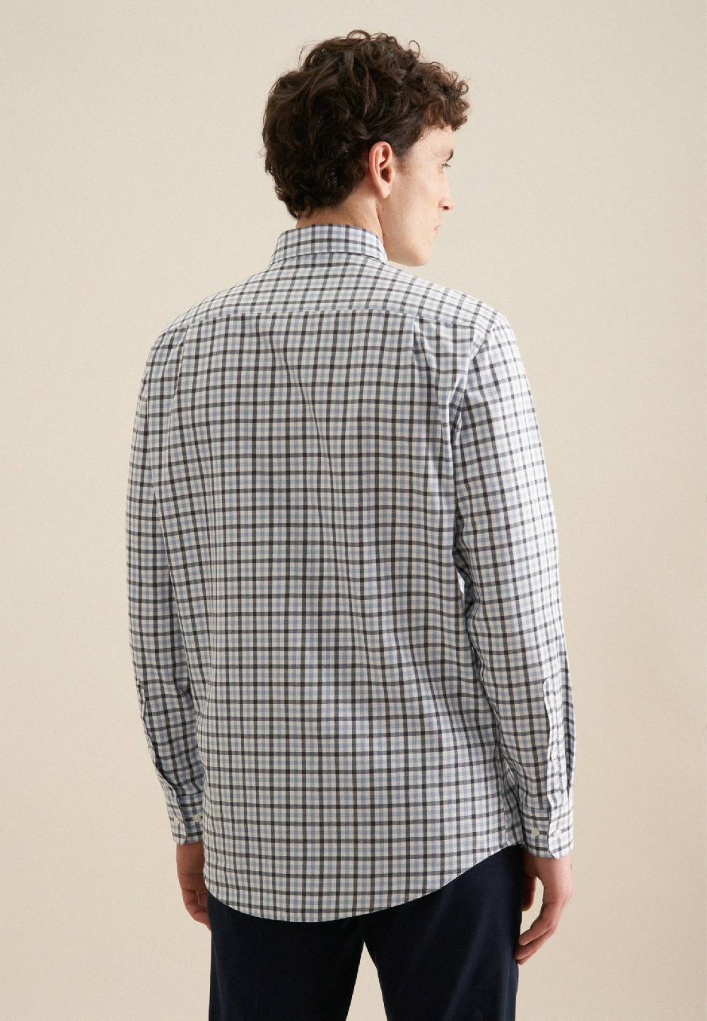 Studio Seidensticker Flanell Flanellhemd in Comfort mit Button-Down-Kragen Rabatt