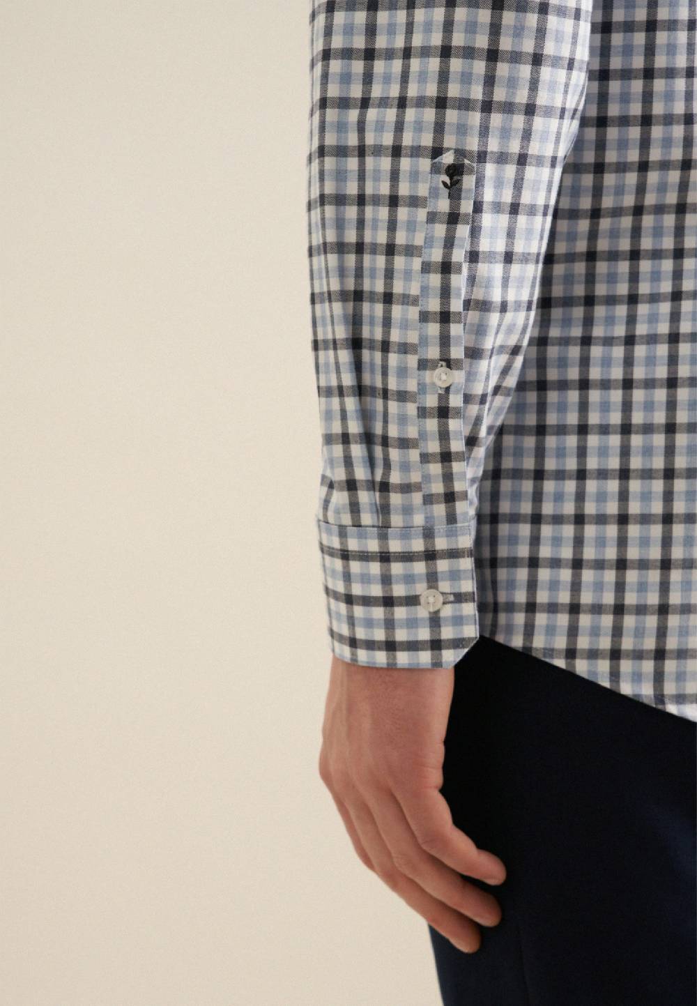 Studio Seidensticker Flanell Flanellhemd in Comfort mit Button-Down-Kragen Rabatt