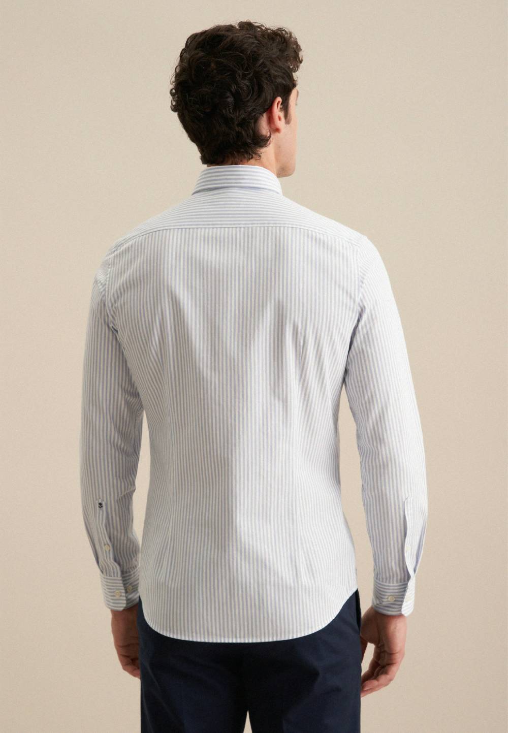 Studio Seidensticker Twill Casual Hemd in Slim mit Button-Down-Kragen Versandkostenfrei