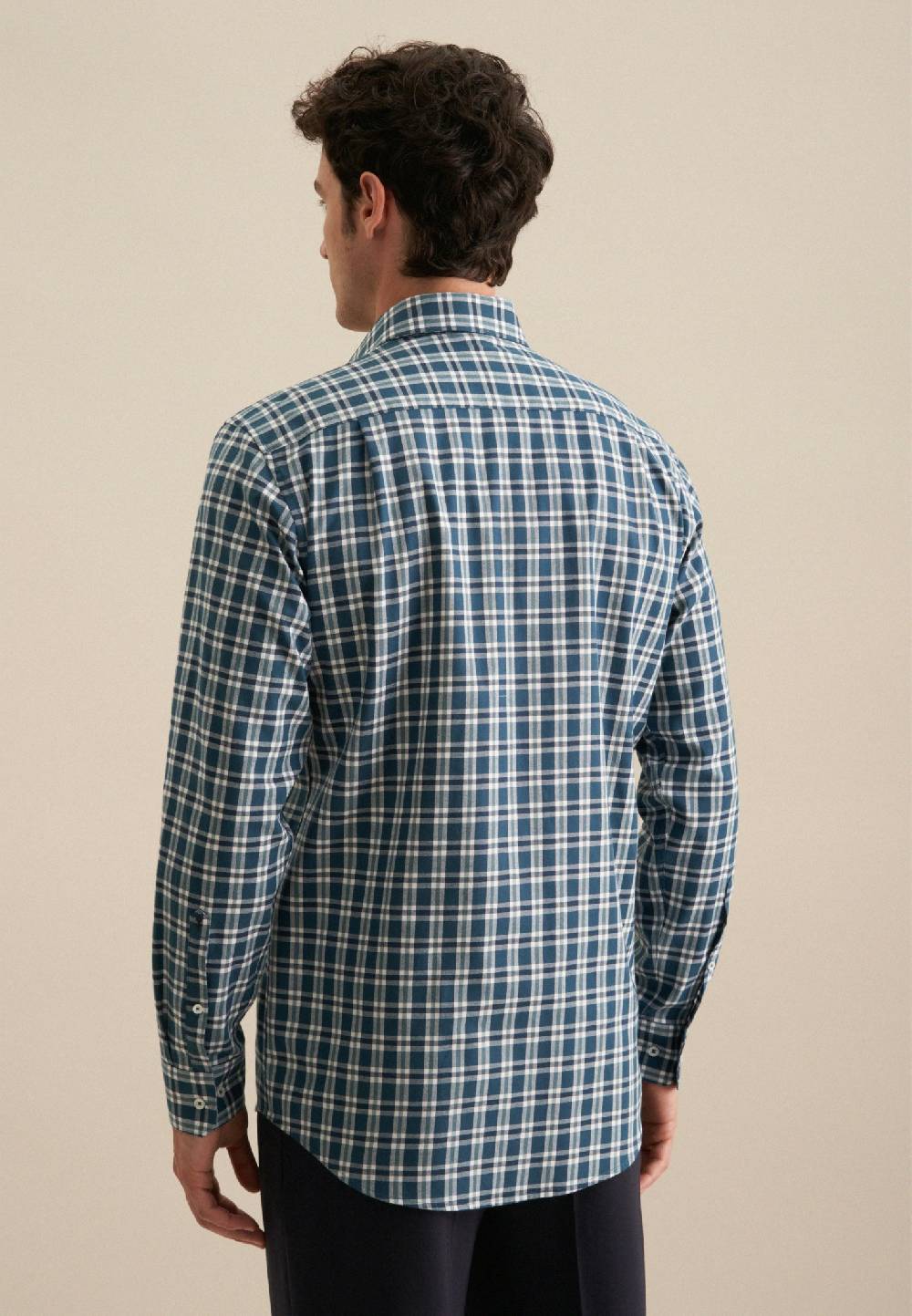Studio Seidensticker Flanell Flanellhemd in Regular mit Button-Down-Kragen Begrenztes Angebot