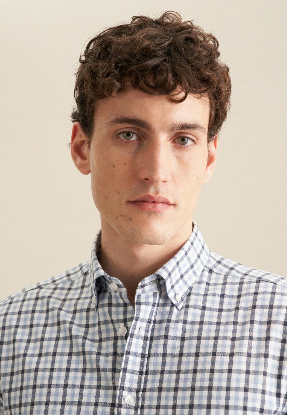 Studio Seidensticker Flanell Flanellhemd in Regular mit Button-Down-Kragen Black Friday