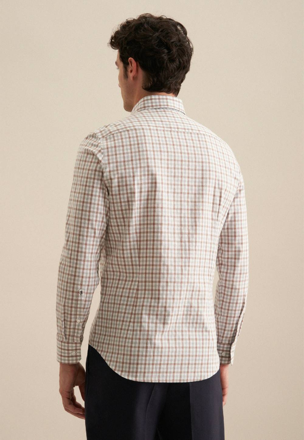 Studio Seidensticker Flanell Flanellhemd in Regular mit Button-Down-Kragen Cyber Monday