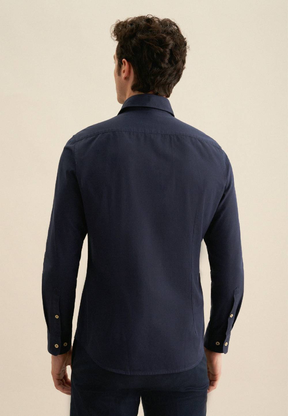 Studio Seidensticker Twill Casual Hemd in Slim mit Kentkragen Heißer Verkauf
