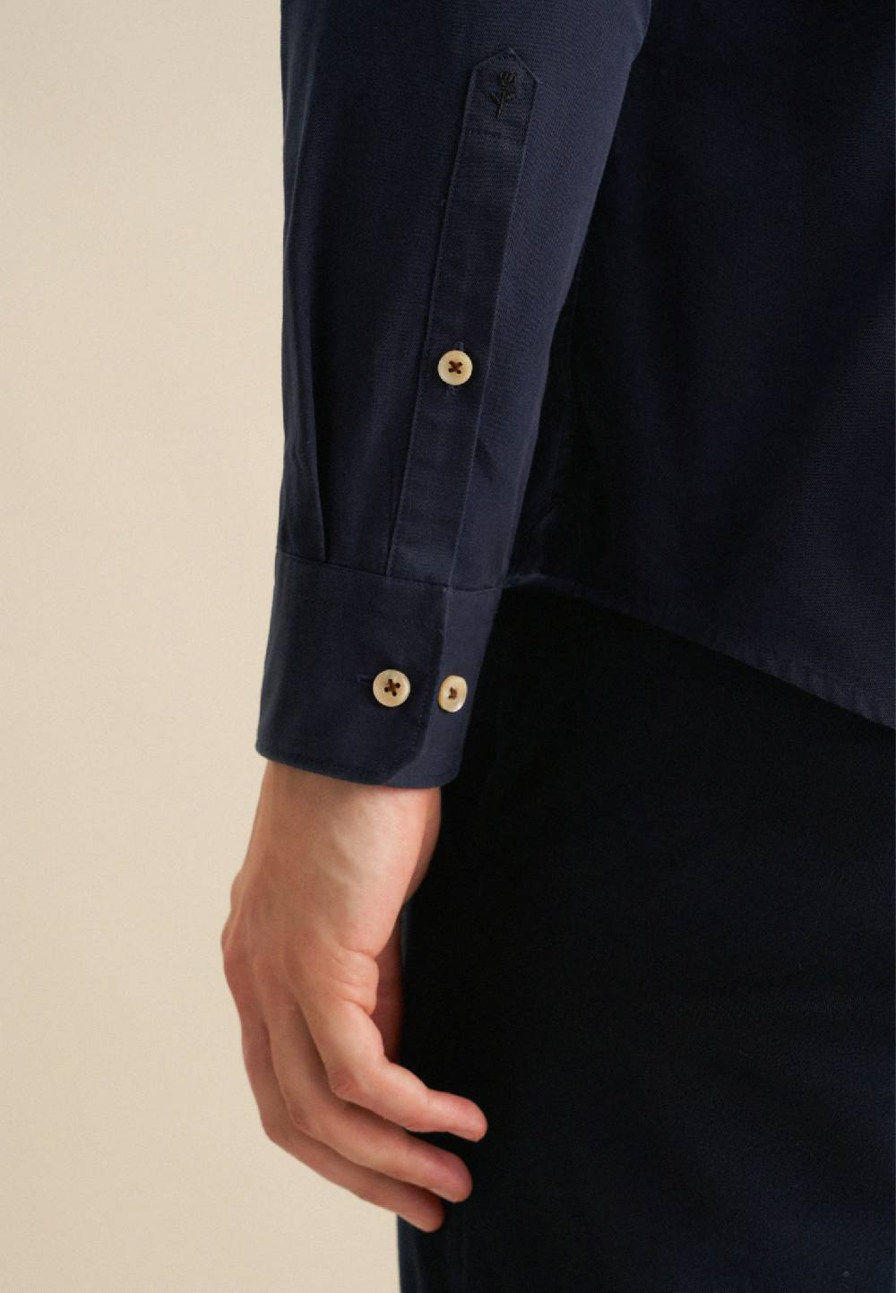 Studio Seidensticker Twill Casual Hemd in Slim mit Kentkragen Heißer Verkauf