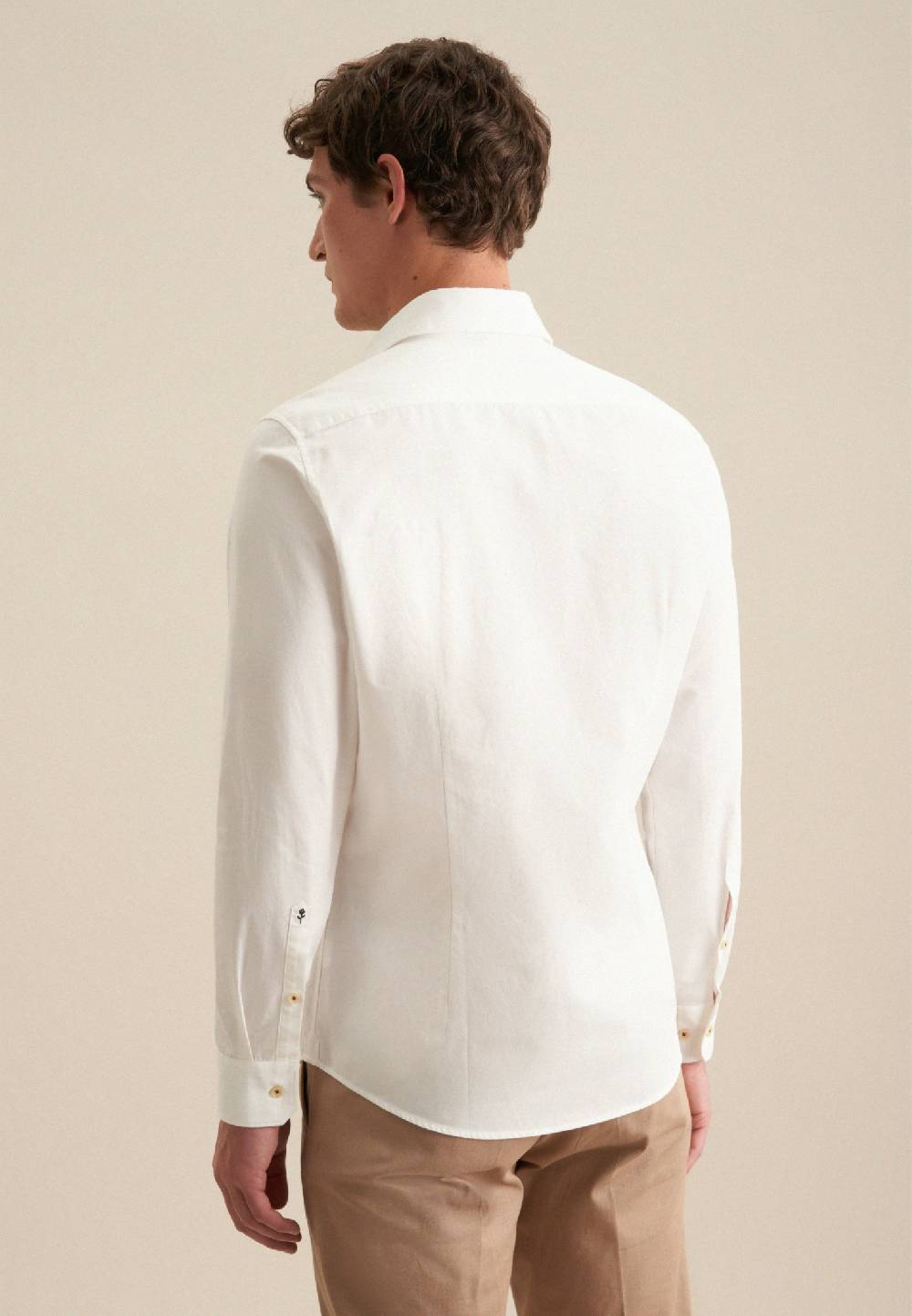 Studio Seidensticker Twill Casual Hemd in Slim mit Kentkragen Top Angebot