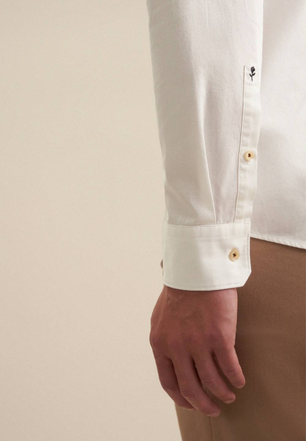 Studio Seidensticker Twill Casual Hemd in Slim mit Kentkragen Top Angebot