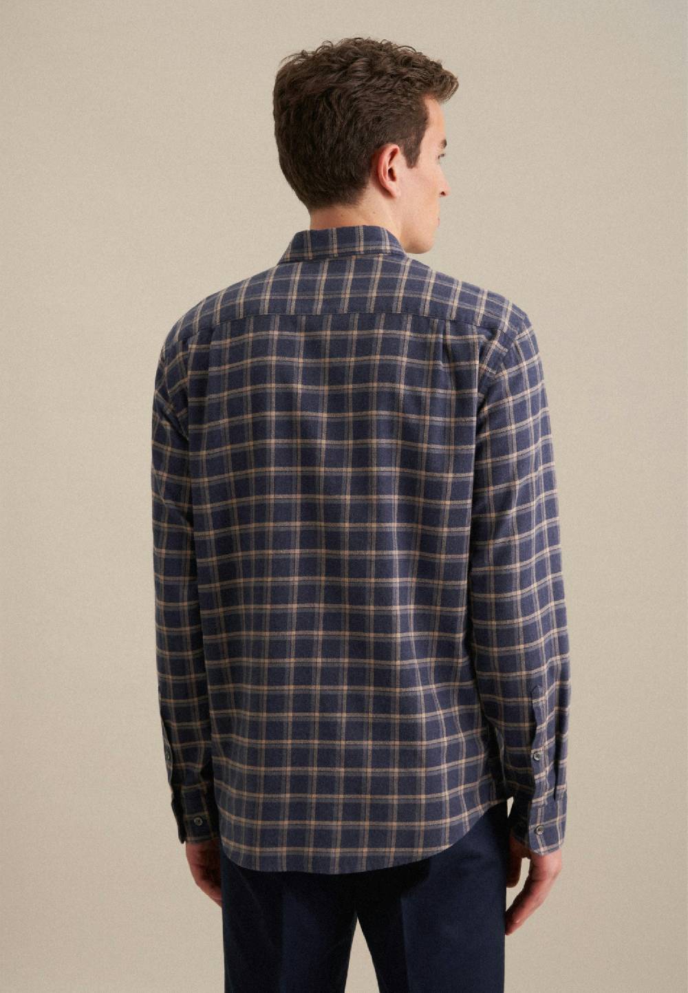 Studio Seidensticker Flanell Casual Hemd in Regular mit Button-Down-Kragen Bestseller