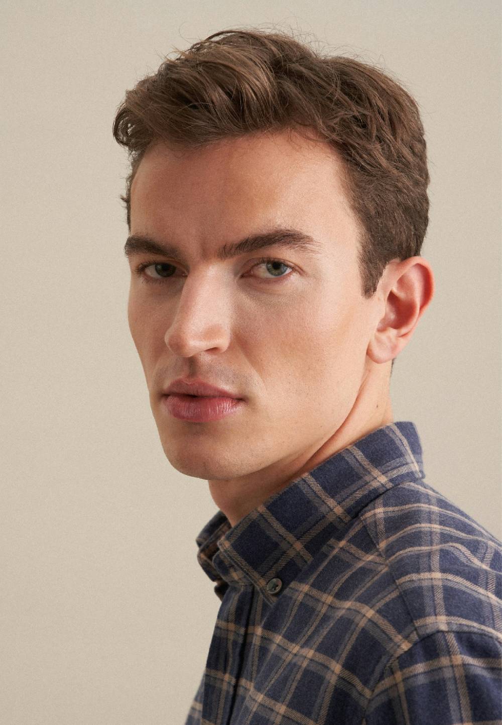 Studio Seidensticker Flanell Casual Hemd in Regular mit Button-Down-Kragen Bestseller