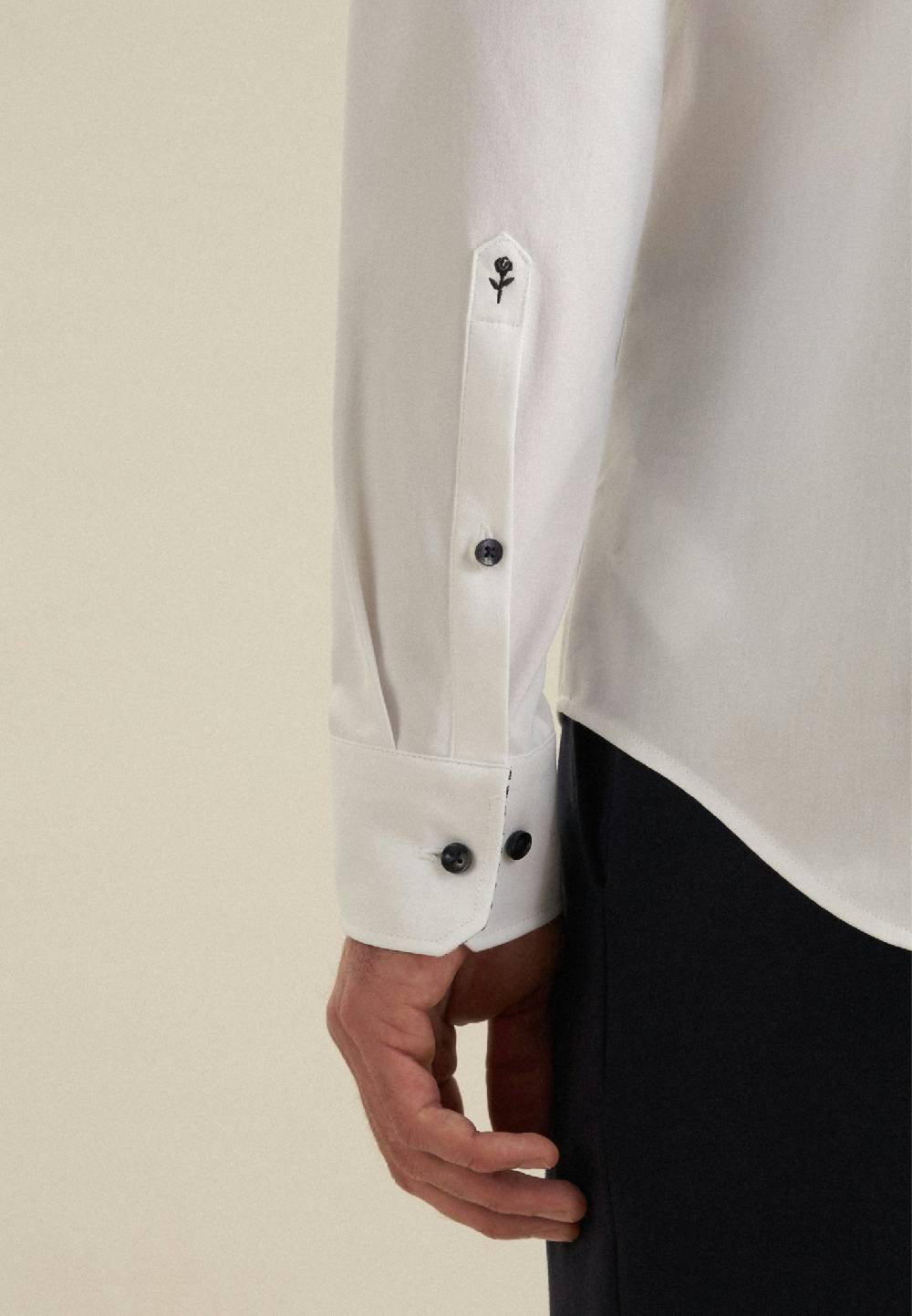 Studio Seidensticker Twill Performance-Hemd in Slim mit Kentkragen Black Friday Preise