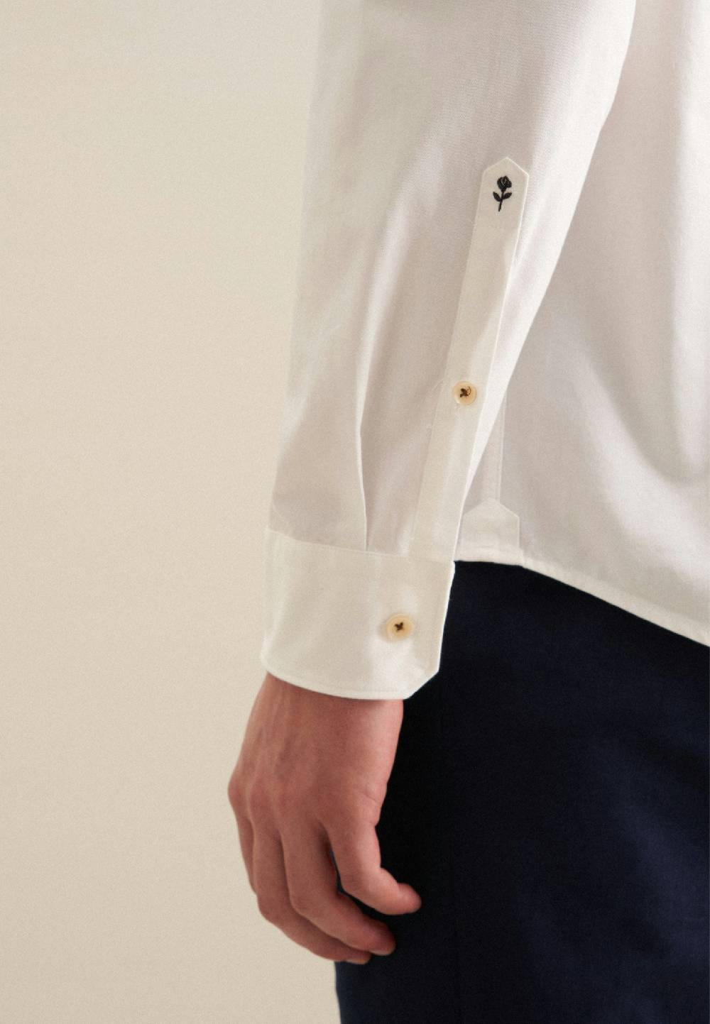 Studio Seidensticker Twill Casual Hemd in Regular mit Kentkragen zollfrei