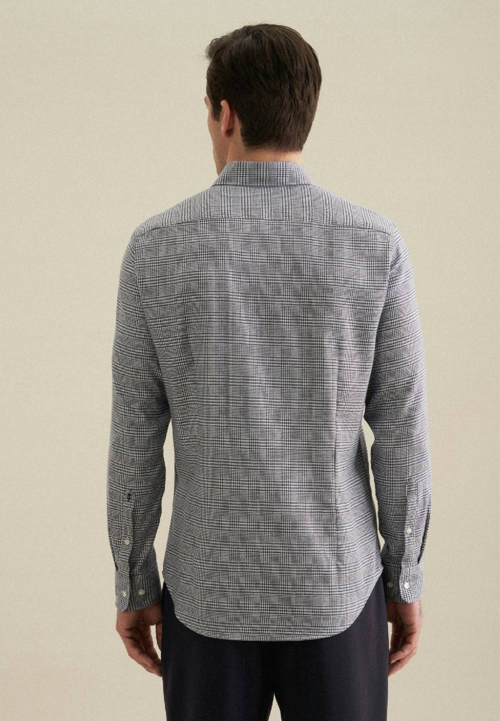 Studio Seidensticker Flanell Flanellhemd in Shaped mit Kentkragen Online