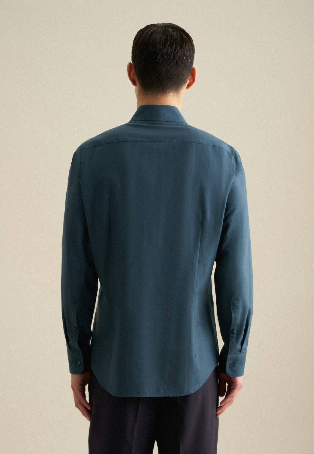 Studio Seidensticker Flanell Flanellhemd in Slim mit Kentkragen Kostenloser Versand