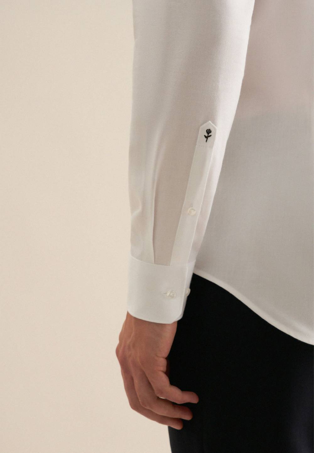 Studio Seidensticker Flanell Flanellhemd in Slim mit Kentkragen Fabrikpreis